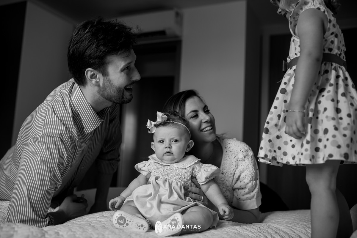 Momento de amor entre familia 