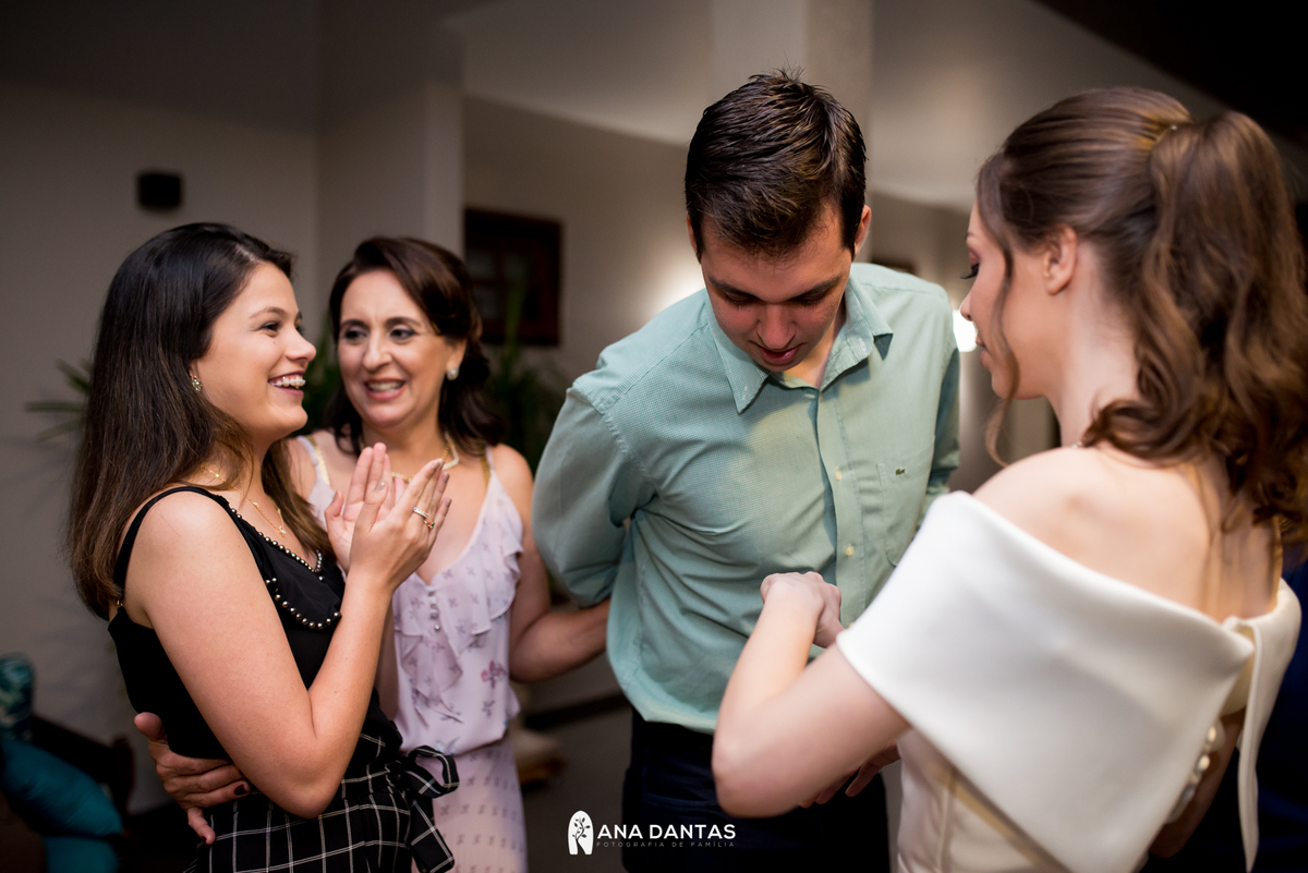 Família da noiva