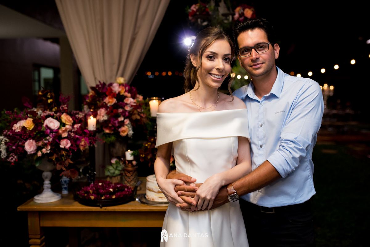 Casal sorrindo