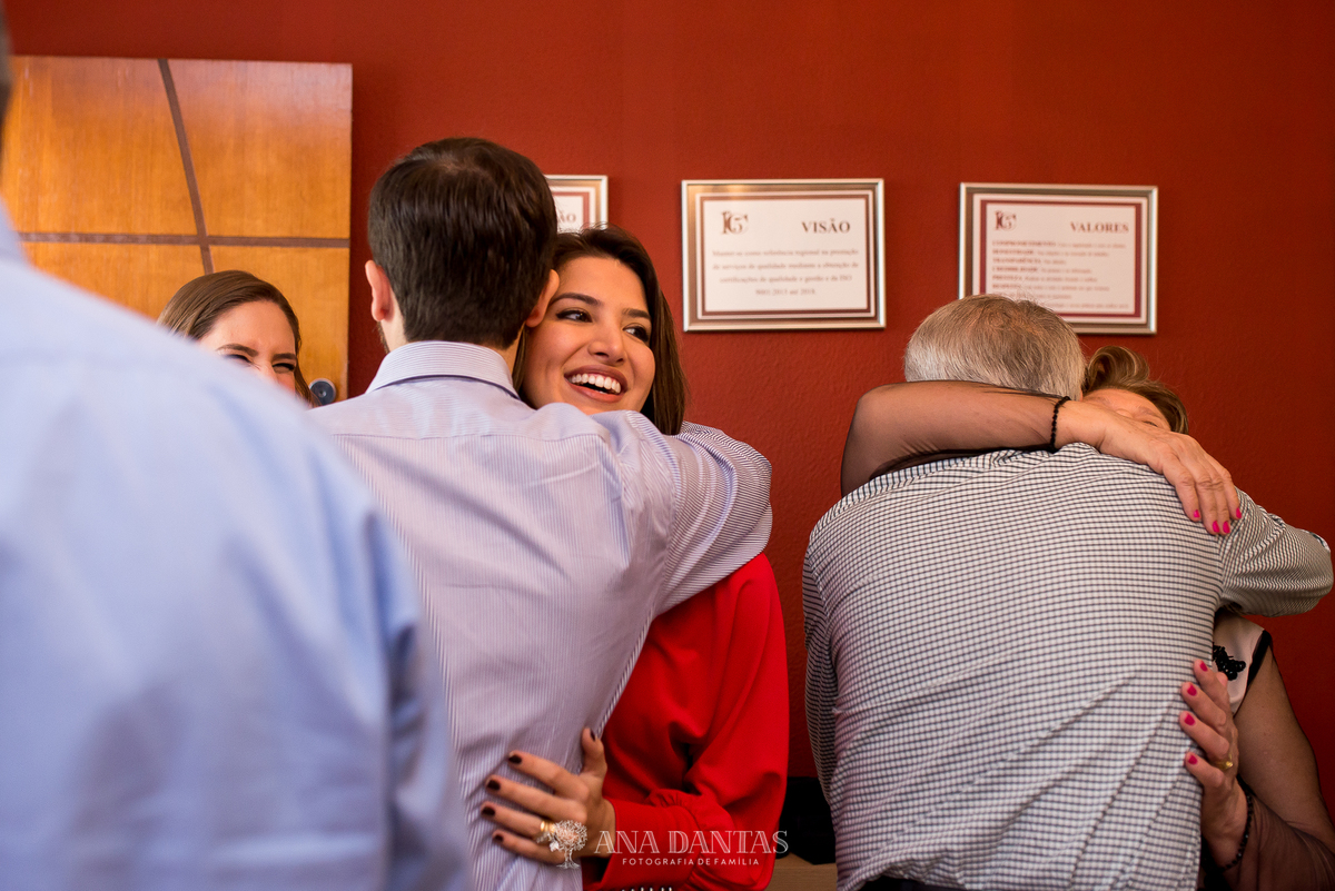 Convidados emocionados 