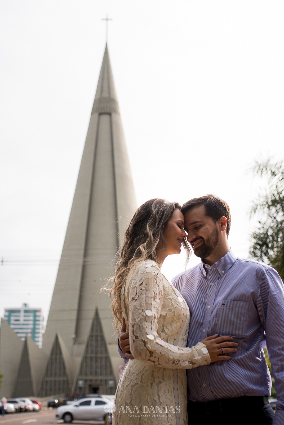 Recém casados na catedral de maringá 