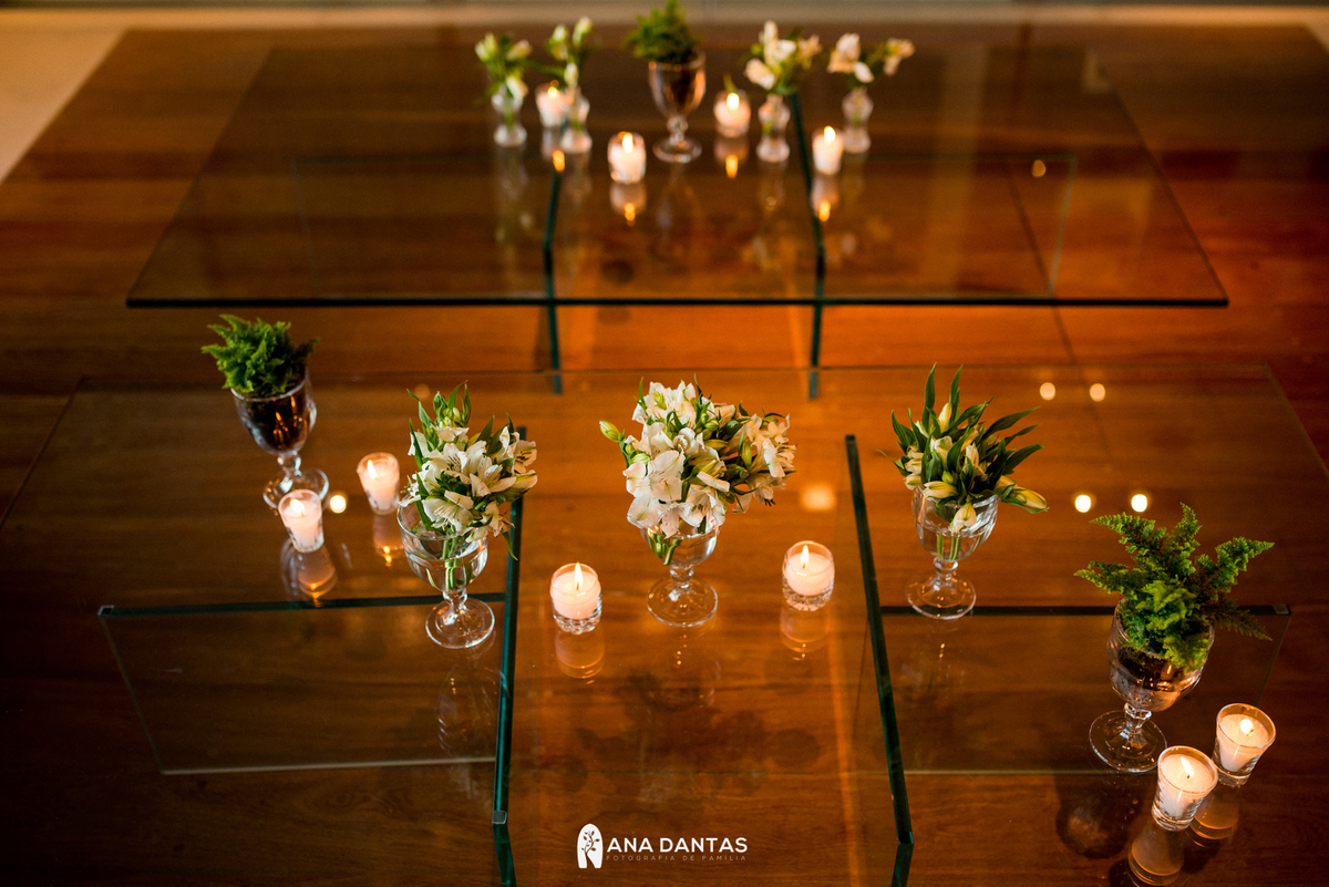 Velinhas de decoração de casamento no civil 