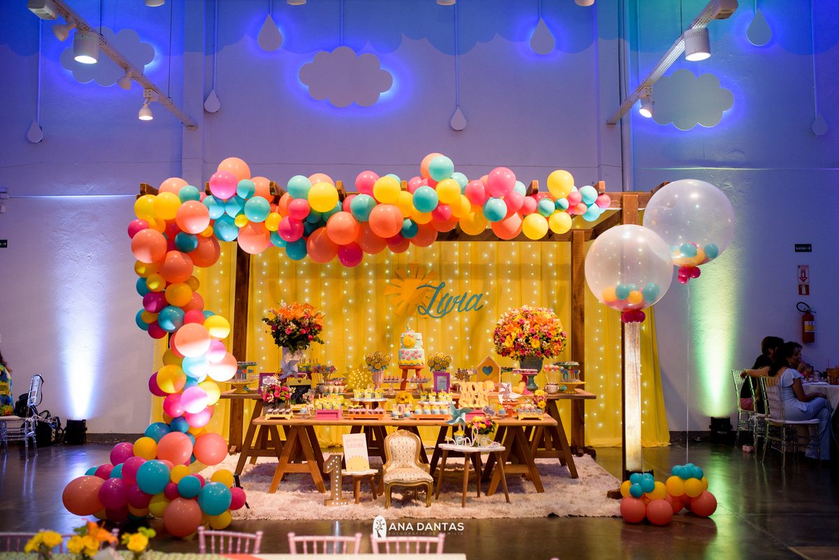 Decoração da Livia 1 aninho 