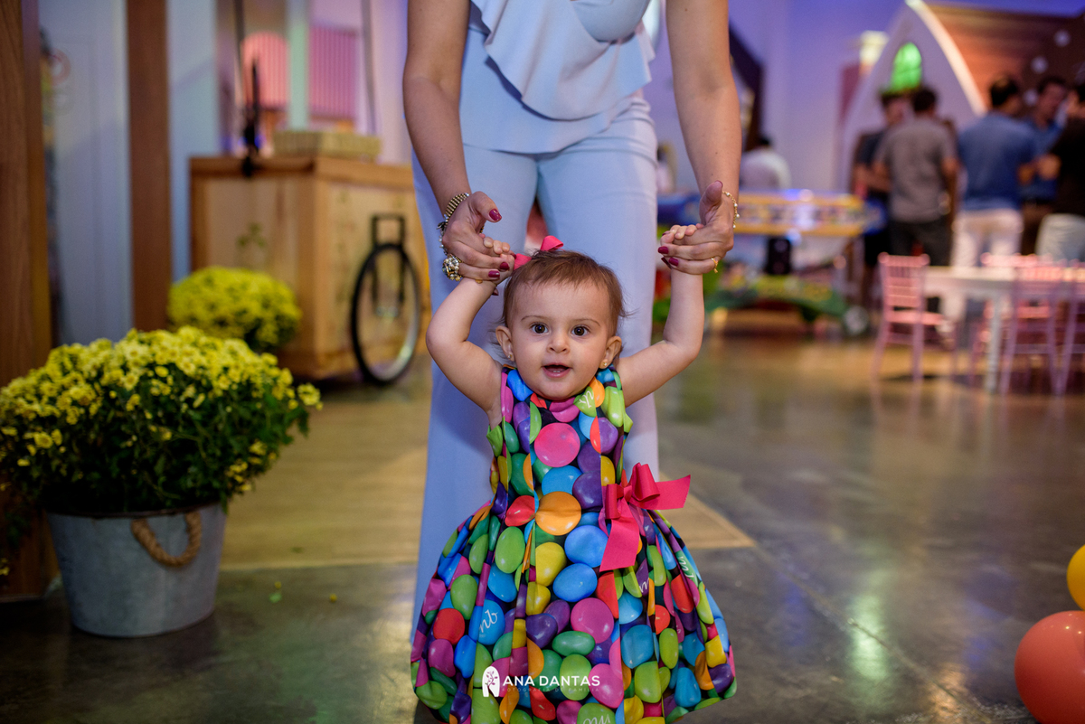 Andando com a mamãe 