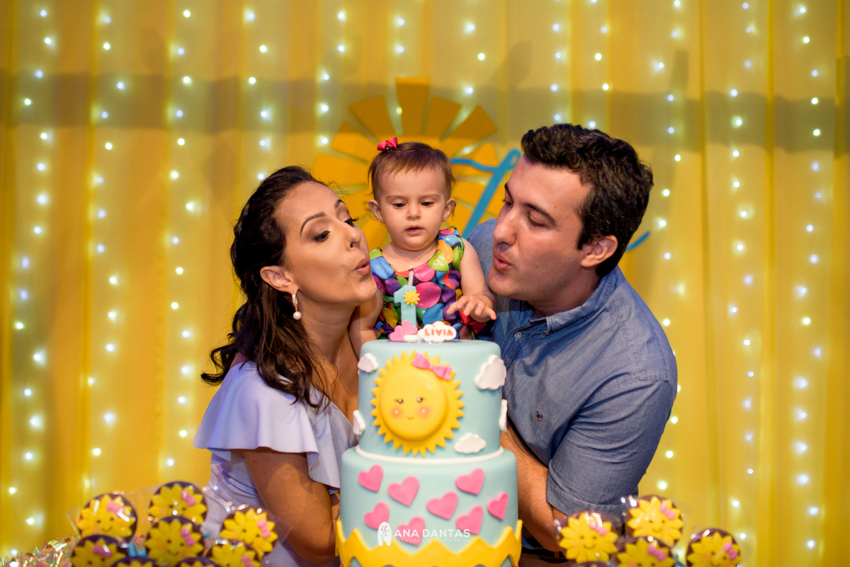 Assoprando a velinha 