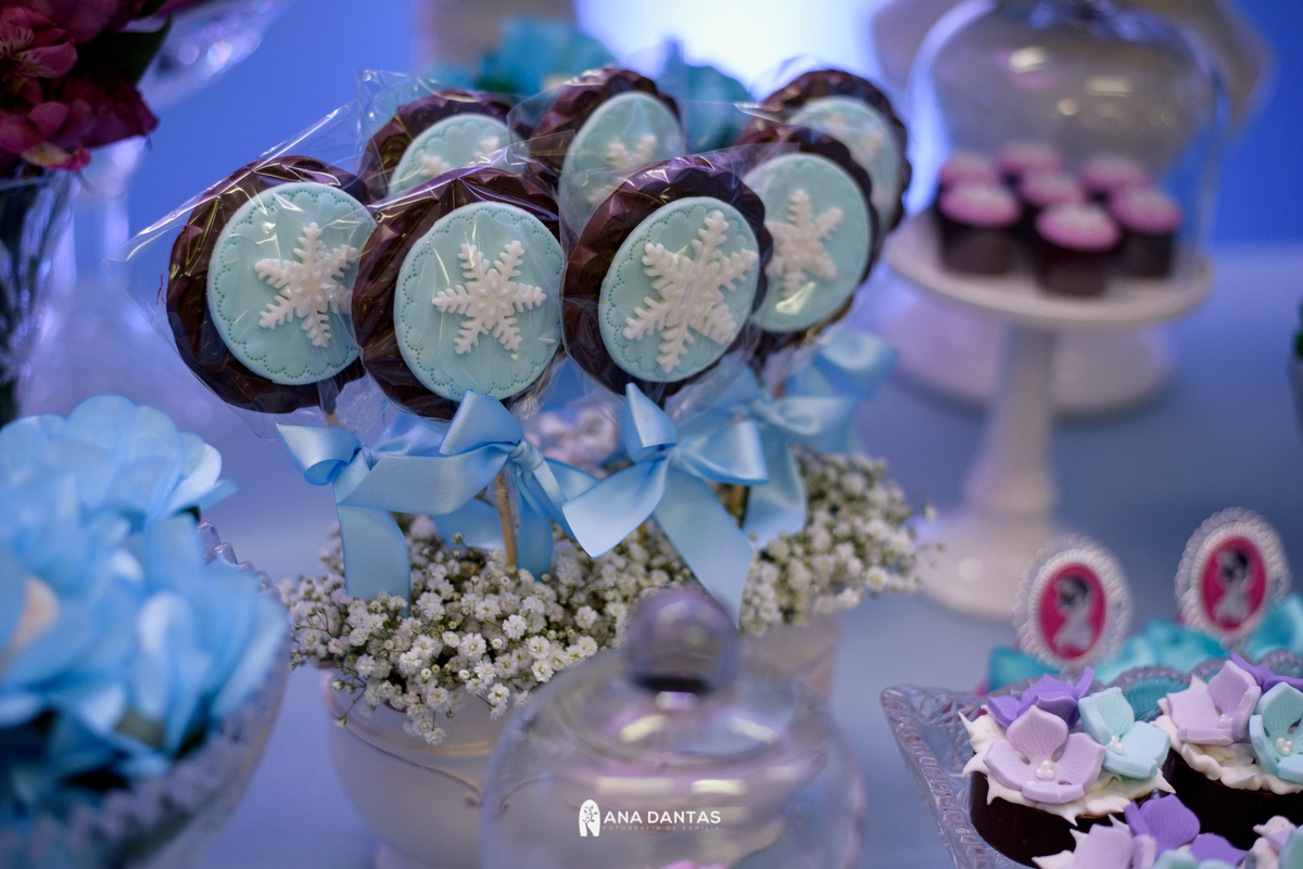 Docinhos Frozen, festa Maringá