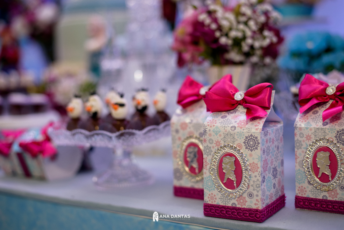 Docinhos Frozen, festa Maringá