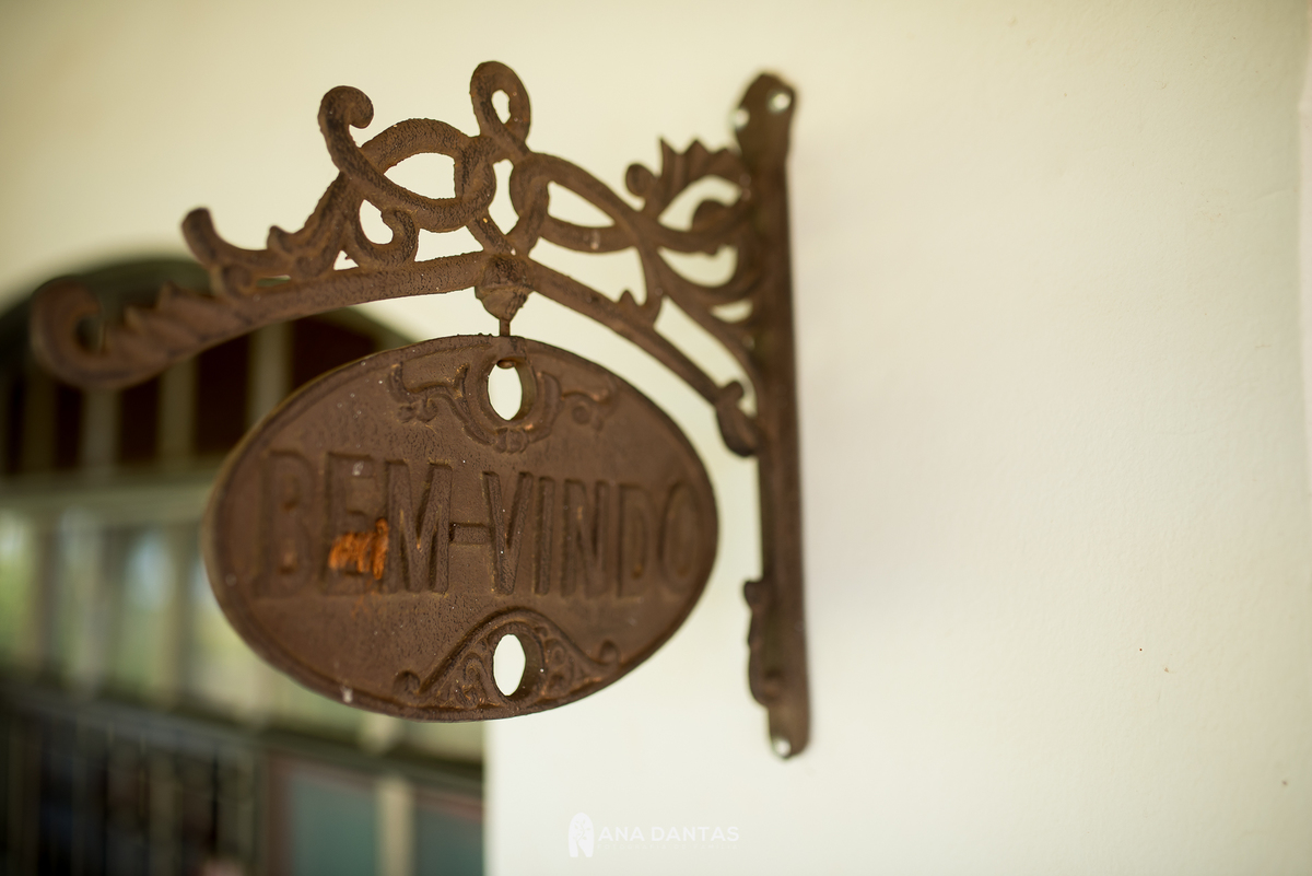 Plaquinha de Bem-Vindo