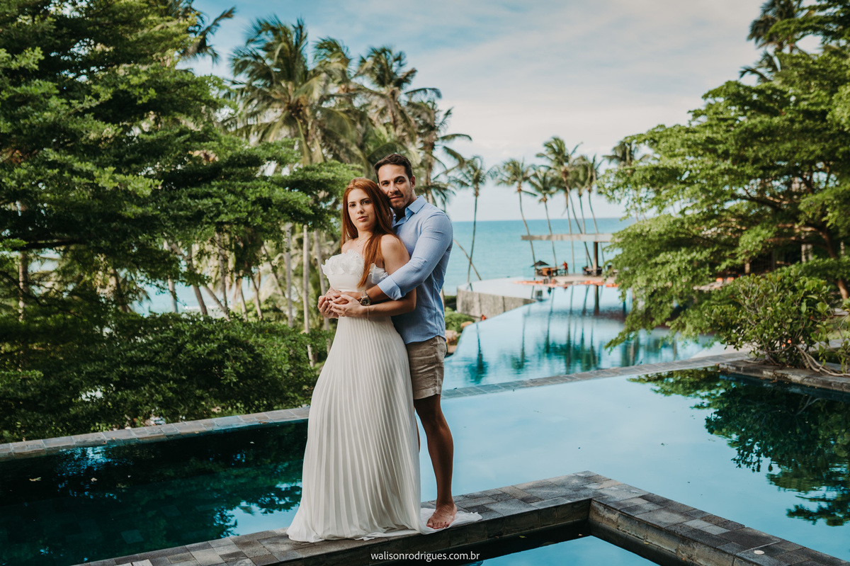 Ensaio pré wedding romântico no Carmel Taíba Exclusive Resort, Ceará.