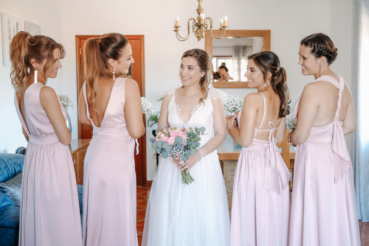 melhor fotografo casamento Portugal, fotografo de casamentos Portugal, damas de honor, 