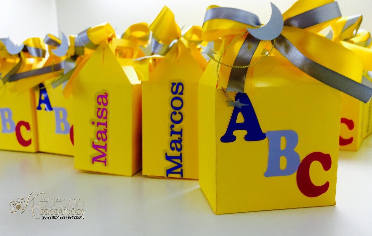 Lembrancinha para formatura do ABC