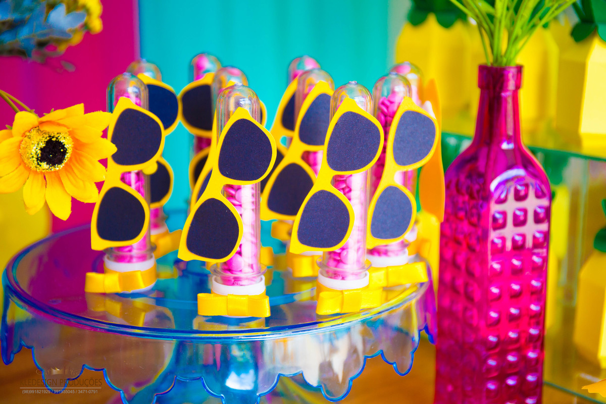 personalizado tubetes em óculos