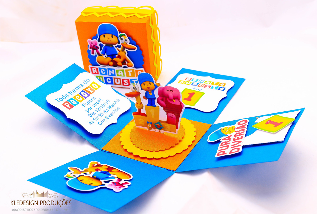 Convite Pocoyo