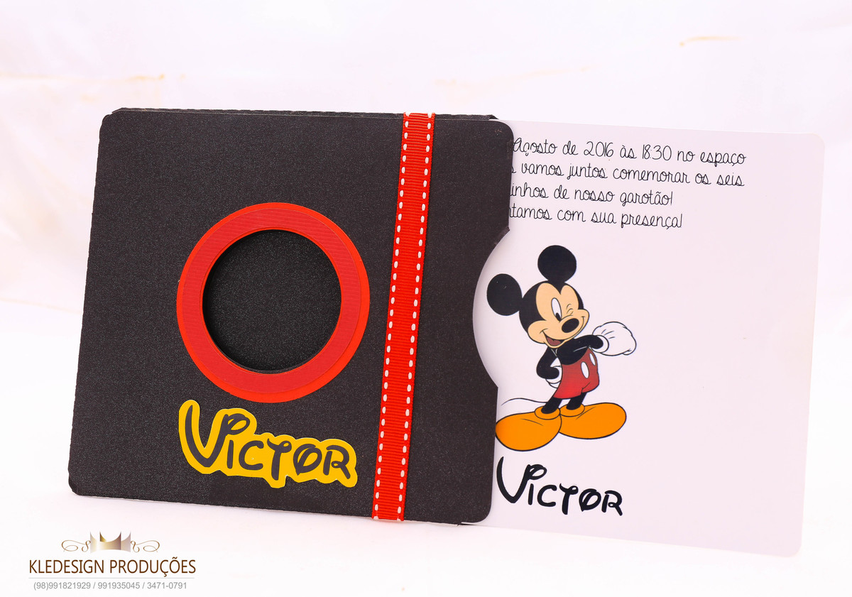 Convite Mickey