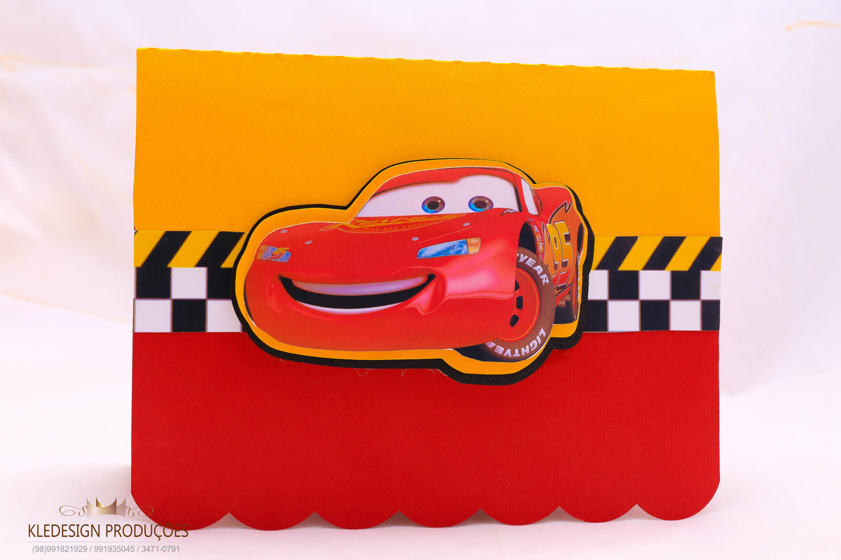 convite mcqueen
