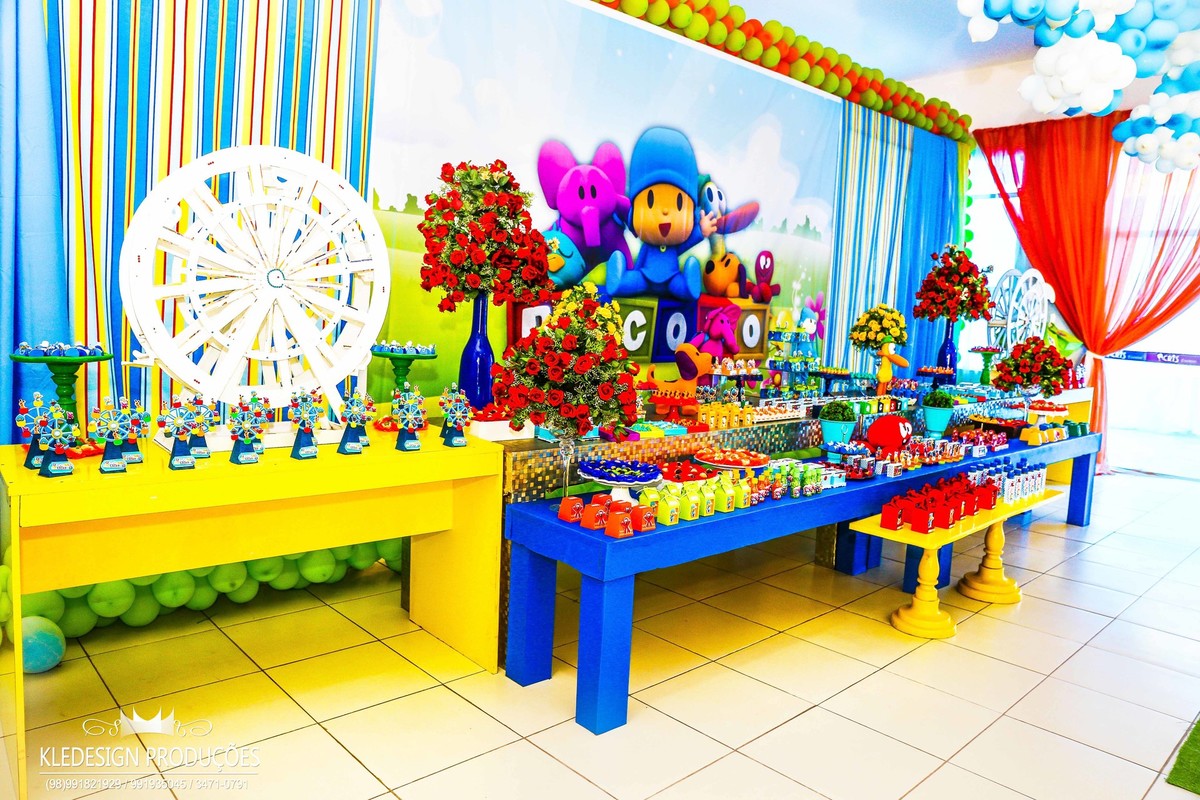 #Decoração #Festa Pocoyo