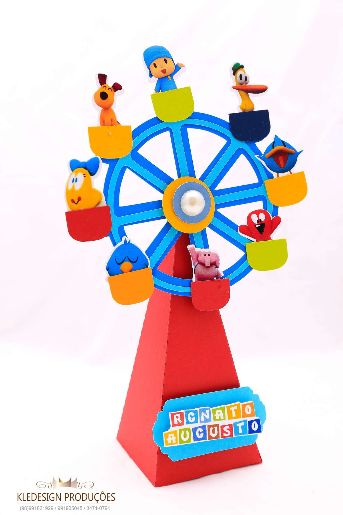 #personalizados pocoyo - roda gigante