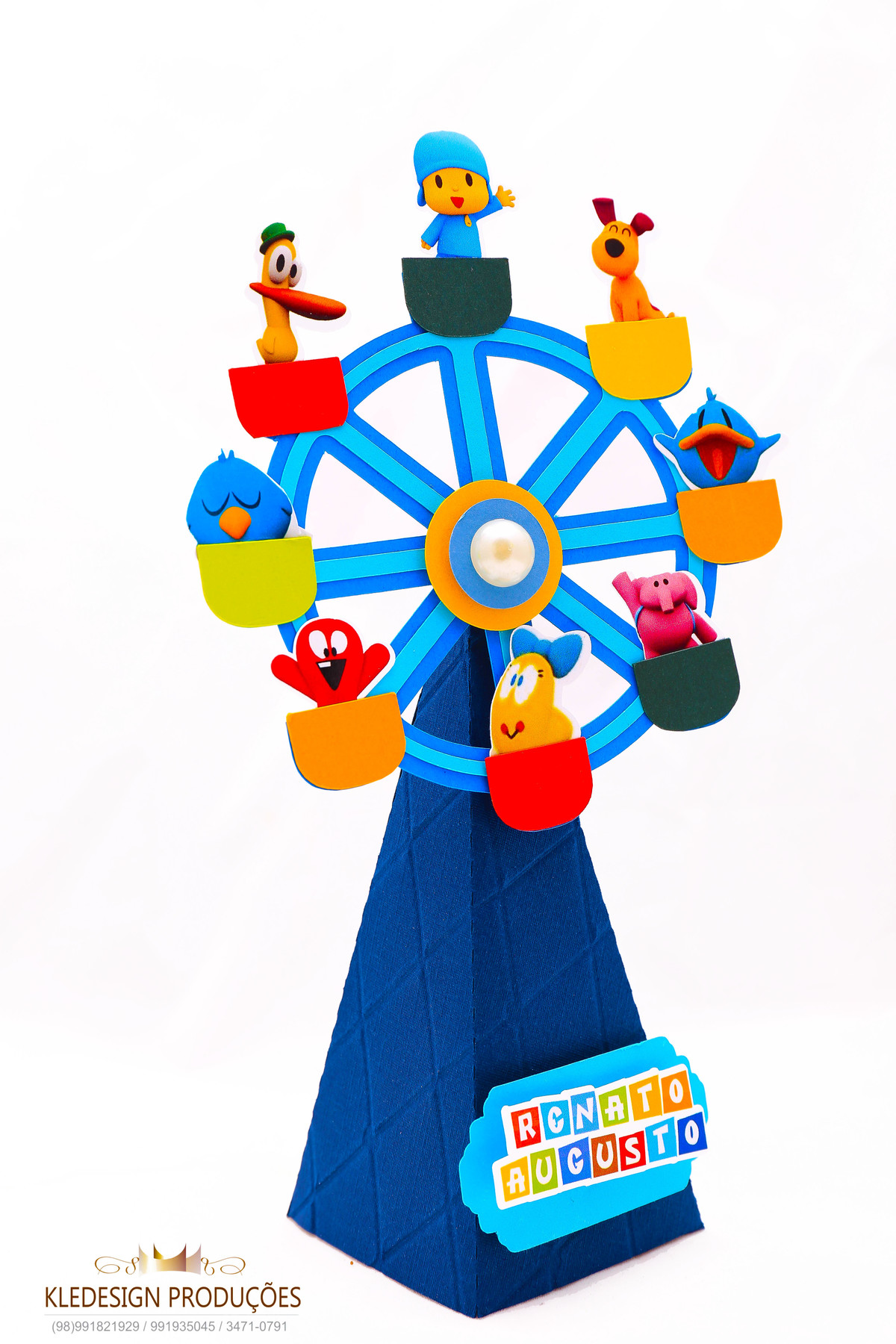 #personalizados pocoyo - roda gigante