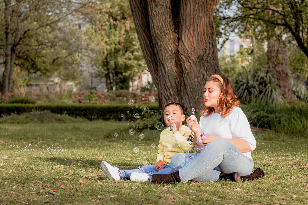 Séance photo de famille