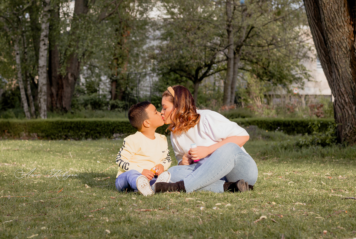 Séance photo de famille