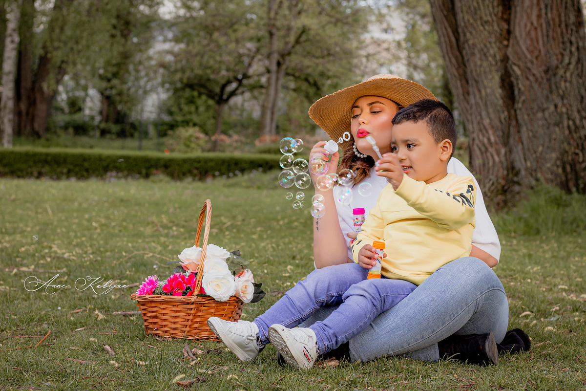Séance photo de famille