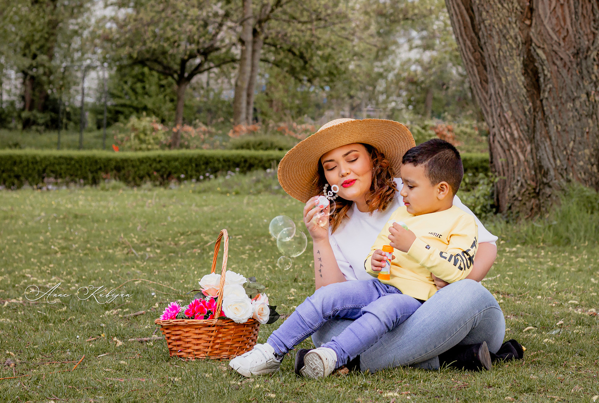 Séance photo de famille
