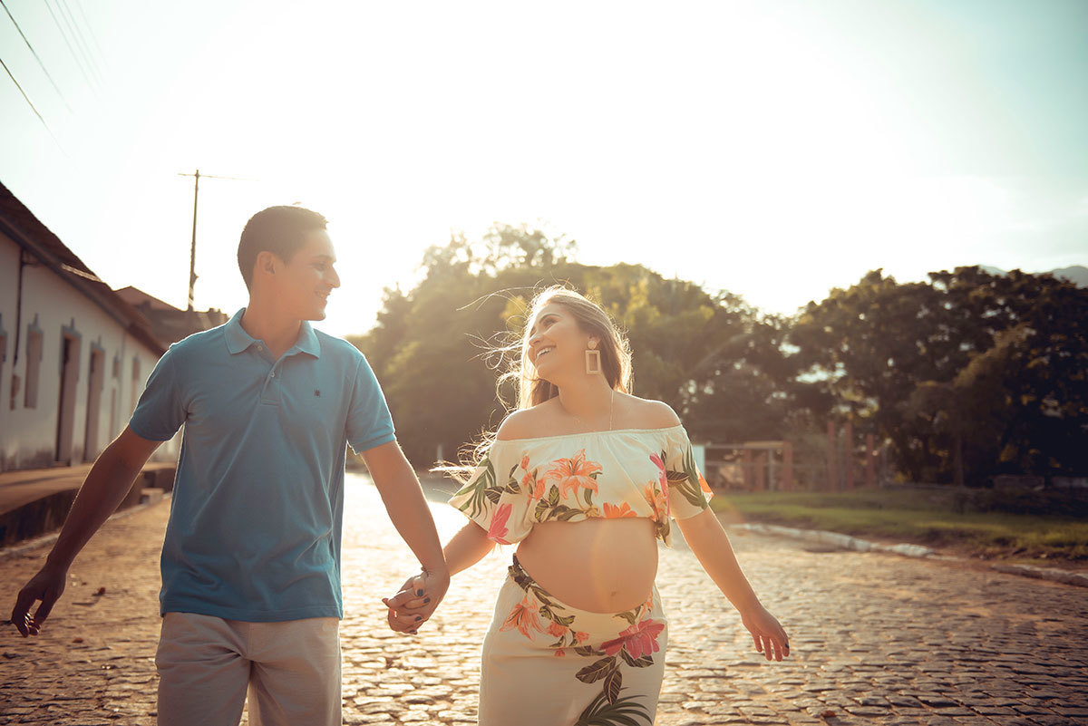 ensaio gestante em itapina es