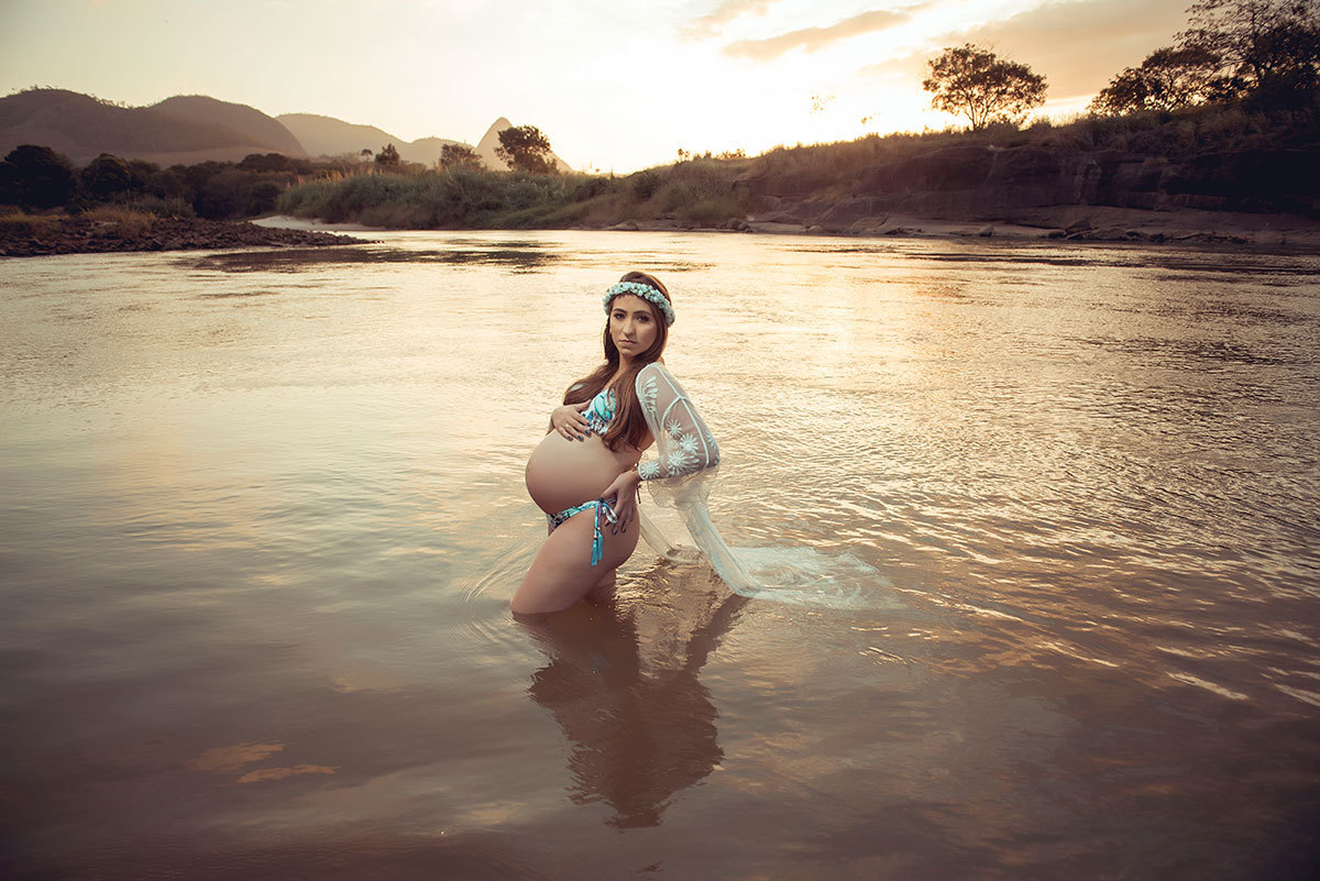 ensaio gestante em itapina es