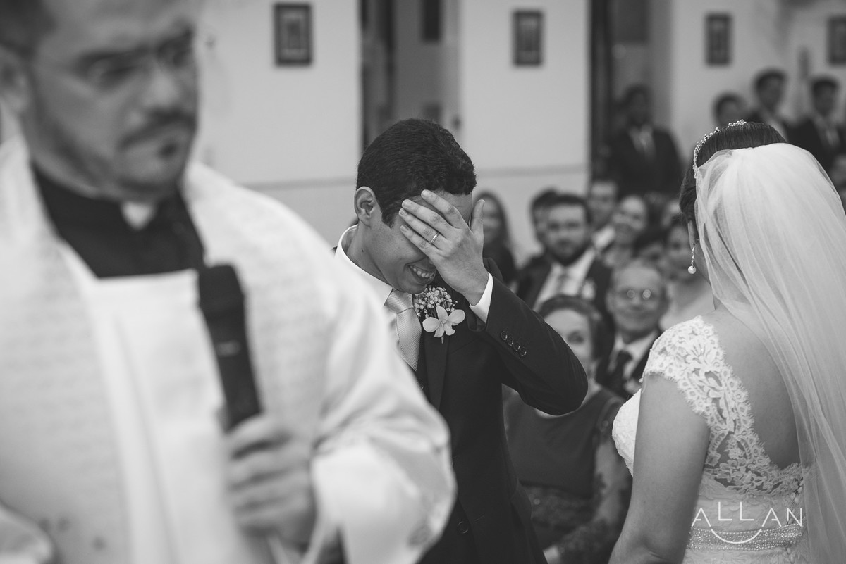 Hora dos votos no casamento