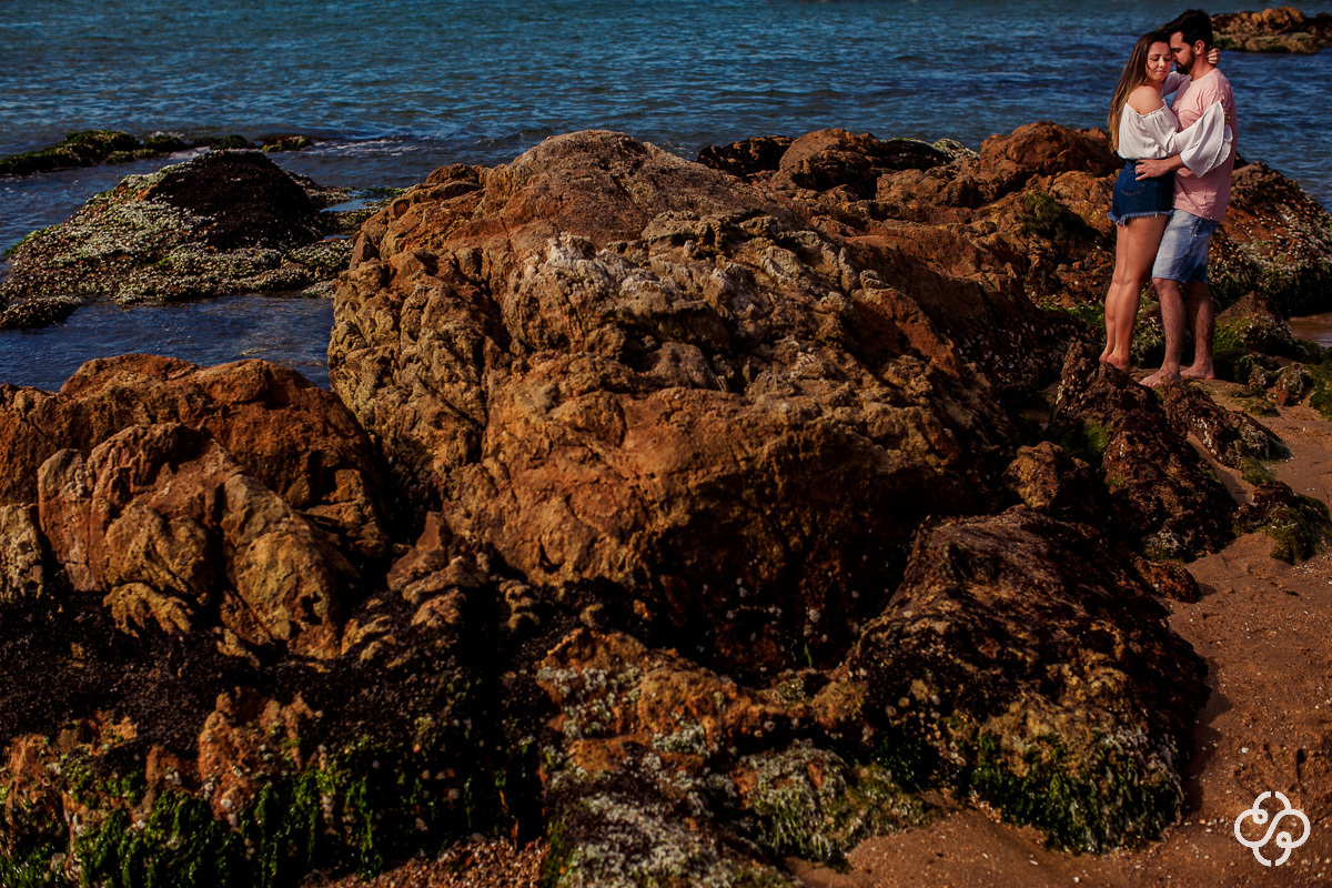 Pré Wedding | Ensaio Pré Casamento na Praia de Penha - SC | Danielle e Daniel | Praia | Book Casal | Ensaio Casal | Fotógrafo de Casamento | Fotógrafo de Bodas | Parejas | www.rafaelsantosfotografia.com.br