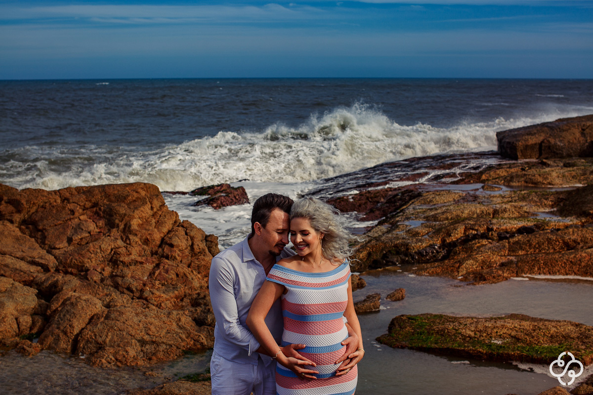 Ensaio Gestante na Praia da Ferrugem - Garopaba - SC | Doce Espera | Book Grávida | Book Gestante na Praia | Praia da Ferrugem | Ensaio Gestante | Fotógrafo de Gestantes | Mãe de primeira viagem | www.rafaelsantosfotografia.com.br