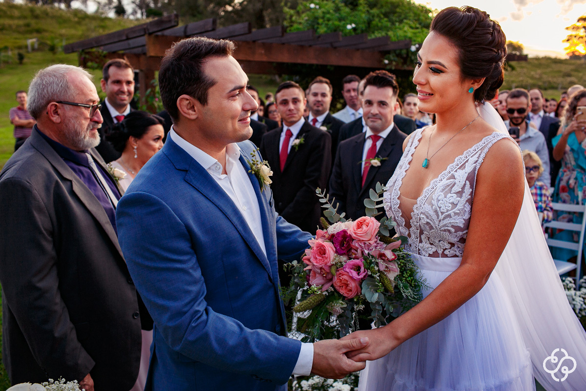 Cerimônia de casamento Espaço Garden em Camboriú - SC | Fotógrafo de Casamento | Casamento no Campo | Casamento de Dia | Casamento ao Ar Livre | Casamento Tais e Ricardo | www.rafaelsantosfotografia.com.br
