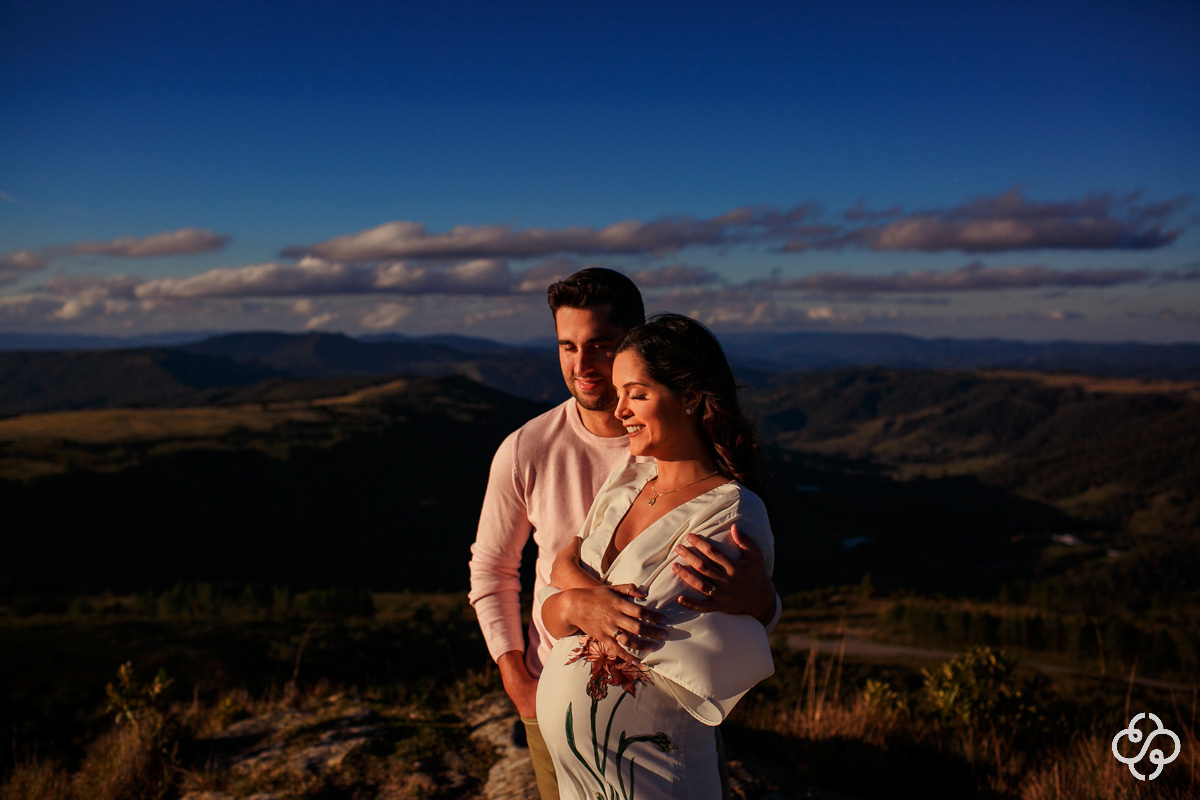 Ensaio Gestante no Morro da Boa Vista | Rancho Queimado - SC | Serra Catarinense | Mari e Léo | Campo | Book Grávida | Ensaio Família | Fotógrafo de Gestante | Fotógrafo de Família | Gestante | www.rafaelsantosfotografia.com.br