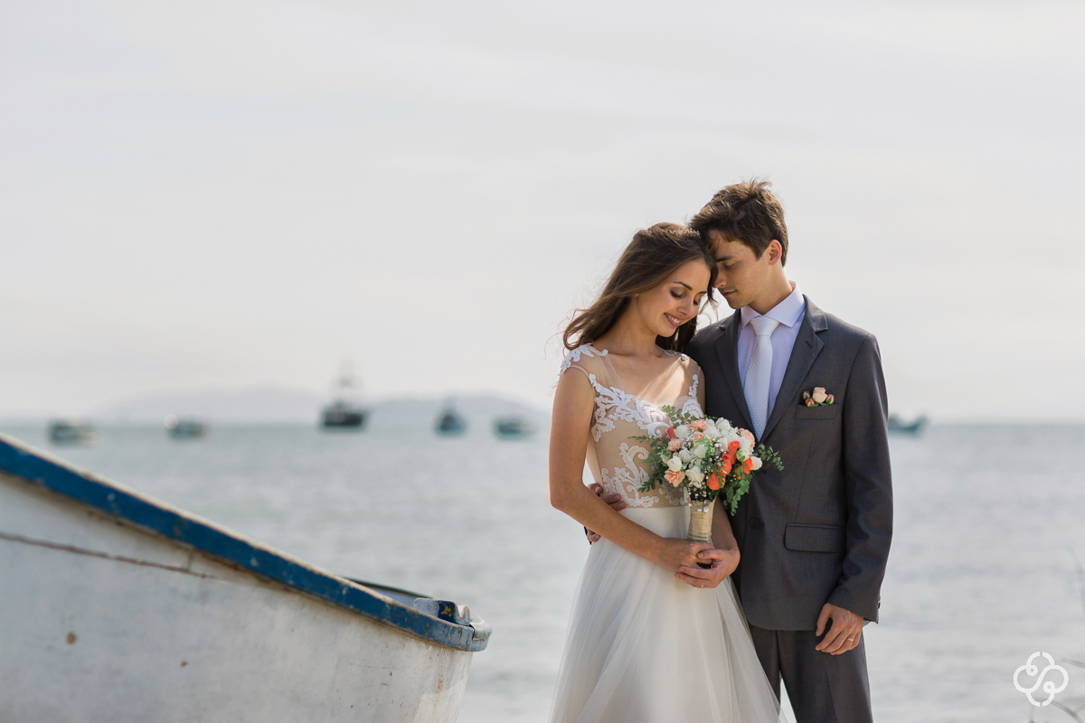 Casamento na Praia | Casamento de dia | Cerimônia de Casamento Hotel Costa Norte Ponta das Canas | Florianópolis - SC | Daria e Marcos | Fotógrafo de Casamento | Foto de Casamento | Fotógrafo Destination Wedding | Destino de Casamento | Casamento |