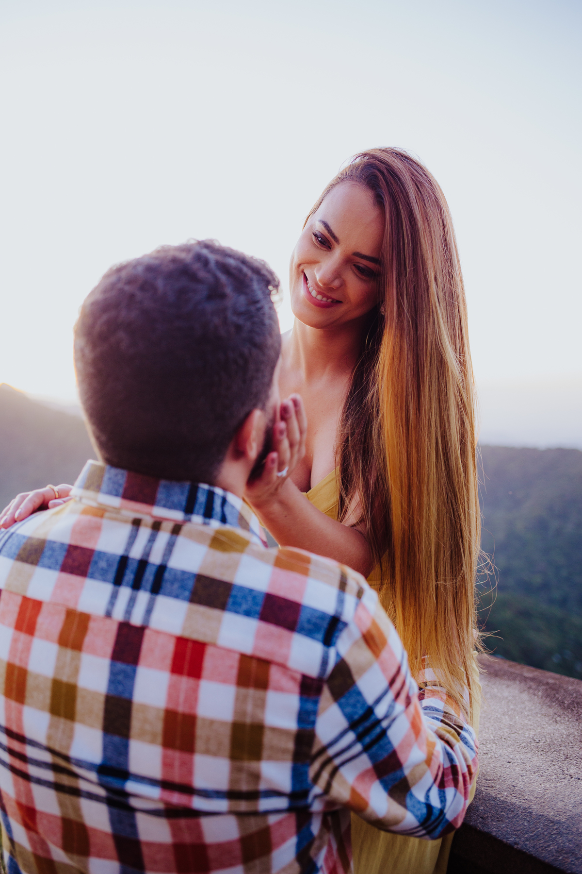 Ensaio de Pré Wedding no Cristo Redentor - RJ