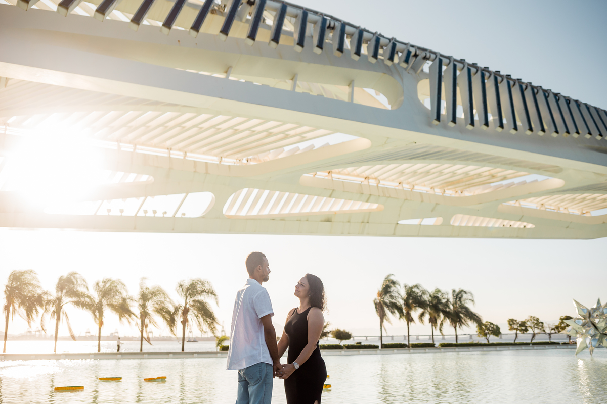 Ensaio de Pré Wedding no Museu do Amanhã - RJ