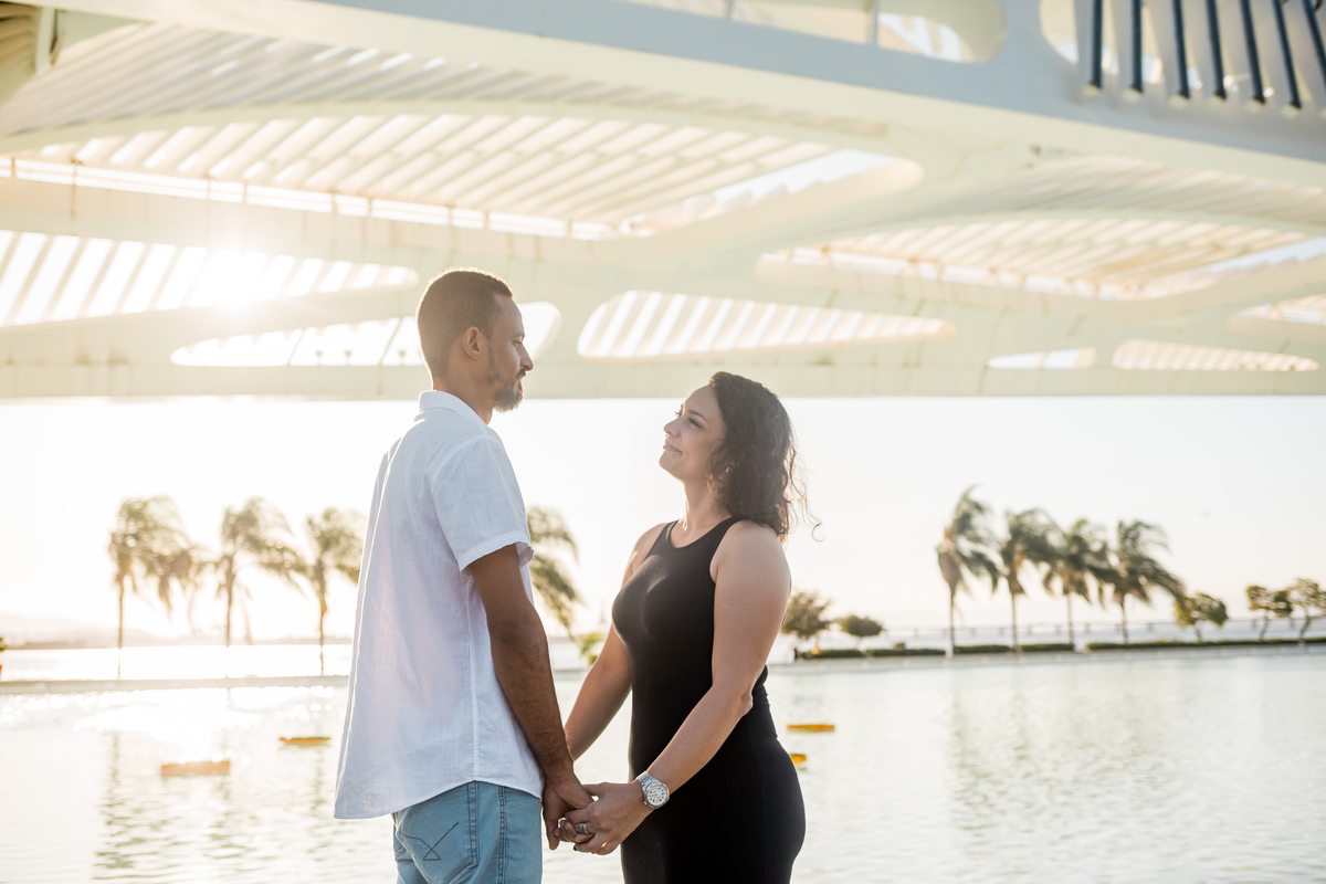 Ensaio de Pré Wedding no Museu do Amanhã - RJ