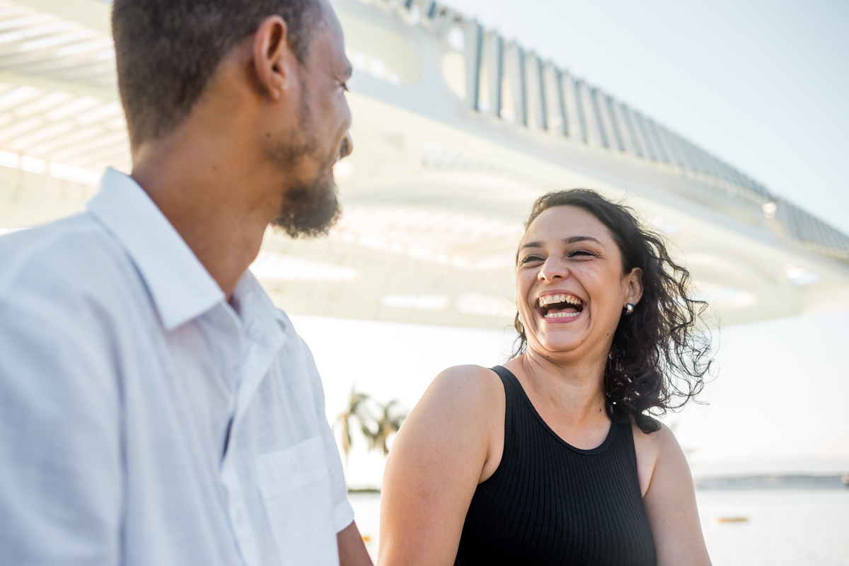 Ensaio de Pré Wedding no Museu do Amanhã - RJ