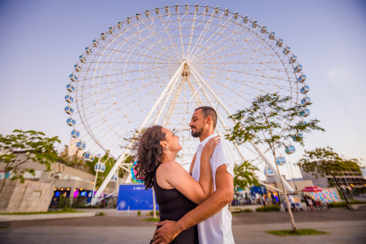 Ensaio Pré Wedding na Roda Gigante - RJ