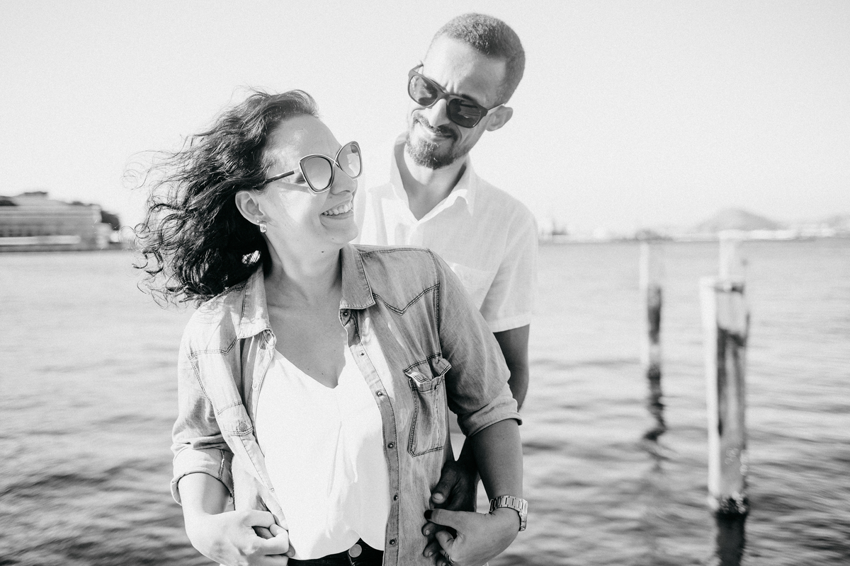 Ensaio de Casal na Praça XV