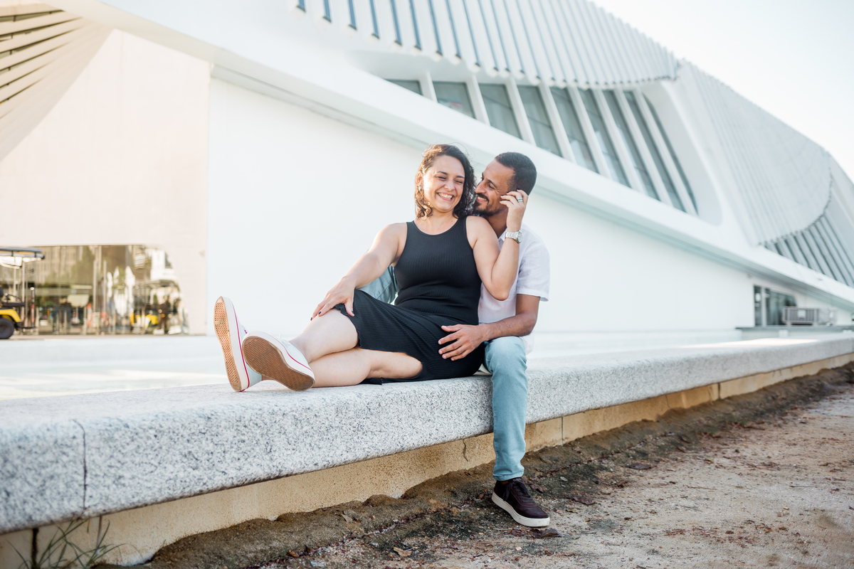 Ensaio de Casal no Museu do Amanhã - RJ