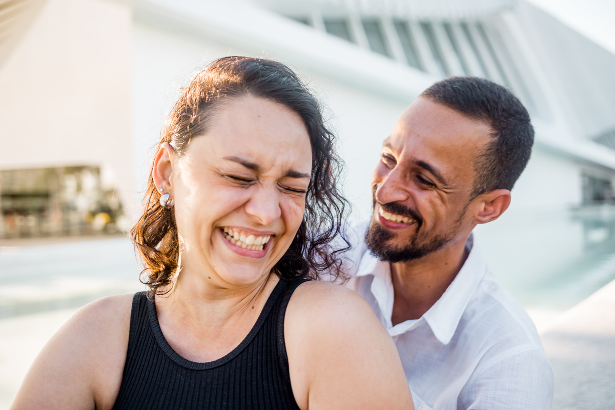 Ensaio de Pré Wedding no Museu do Amanhã - RJ