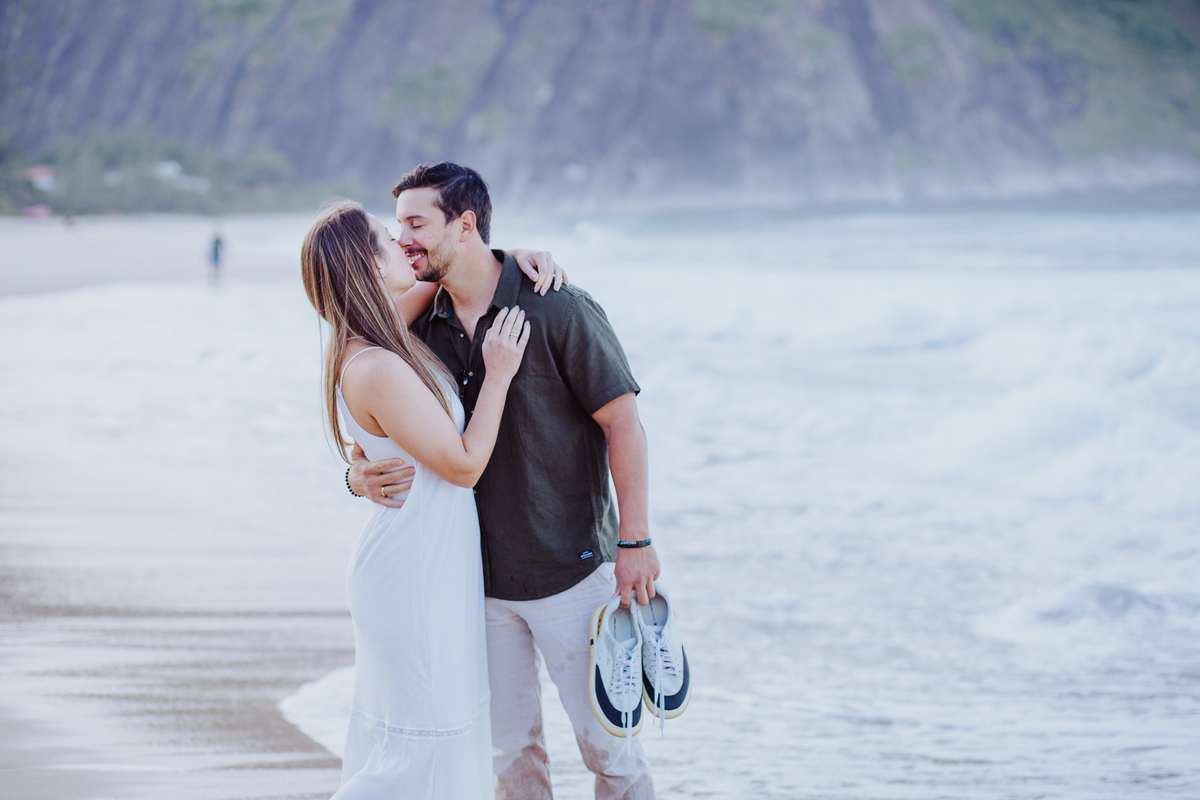 Fotos de Casal nas praias de Niterói