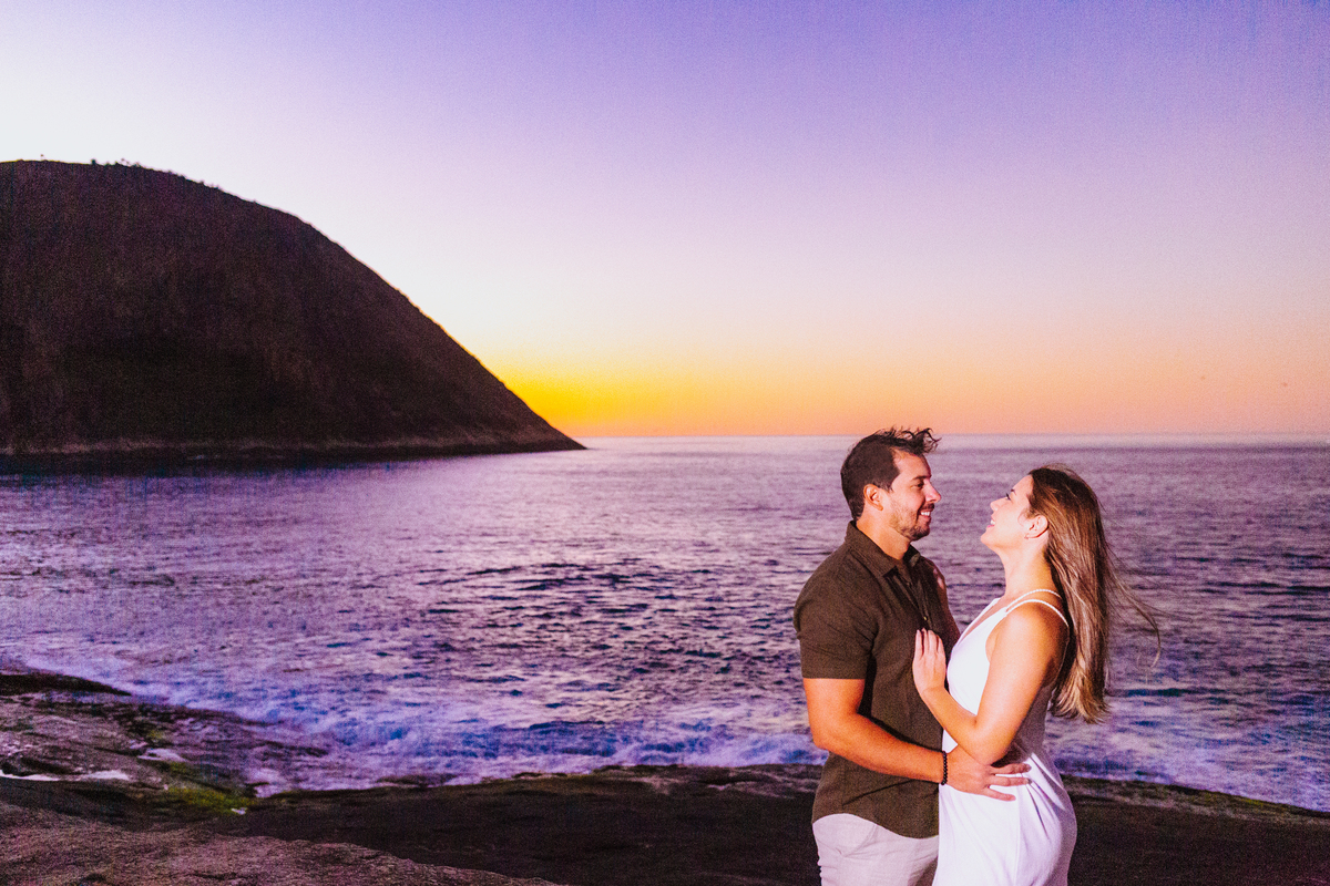 Nascer do Sol na Praia de Itacoatiara