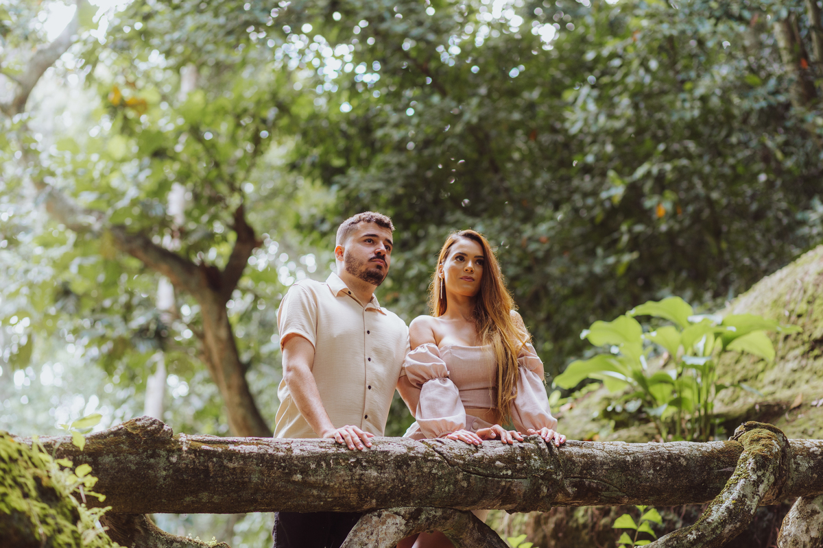 Ensaio Pré Wedding no Parque Lage - Jardim Botânico - RJ