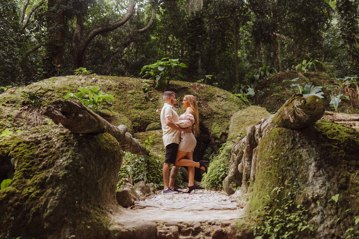Ensaio Pré Wedding no Parque Lage - Jardim Botânico - RJ