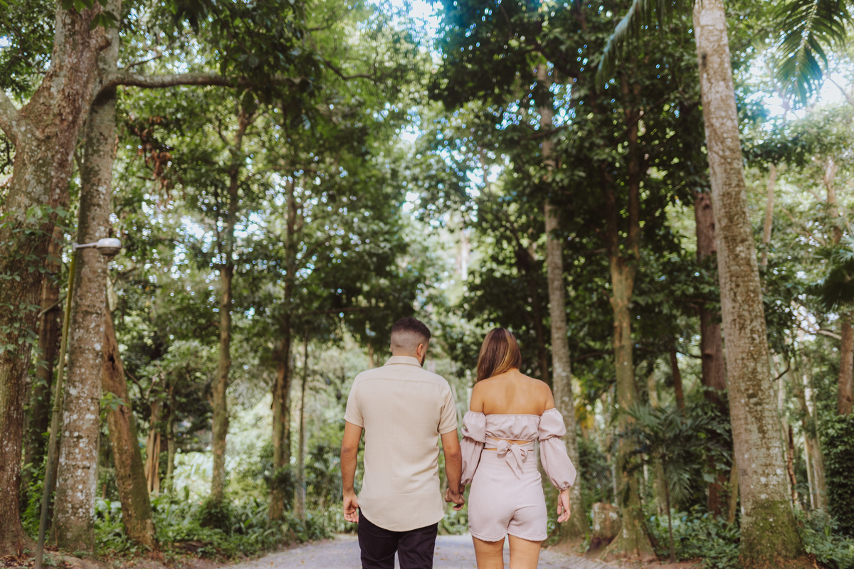 Ensaio Pré Wedding no Parque Lage - Jardim Botânico - RJ