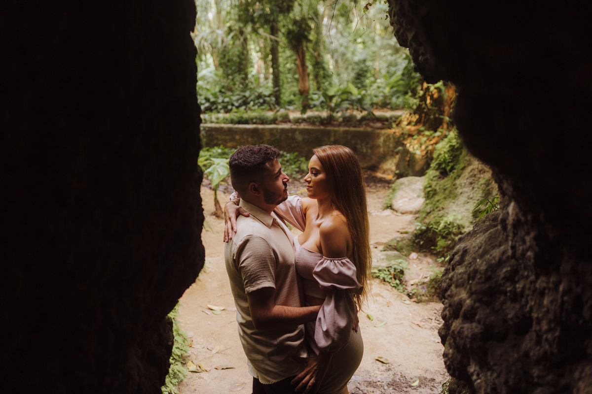 Ensaio Pré Wedding no Parque Lage - Jardim Botânico - RJ