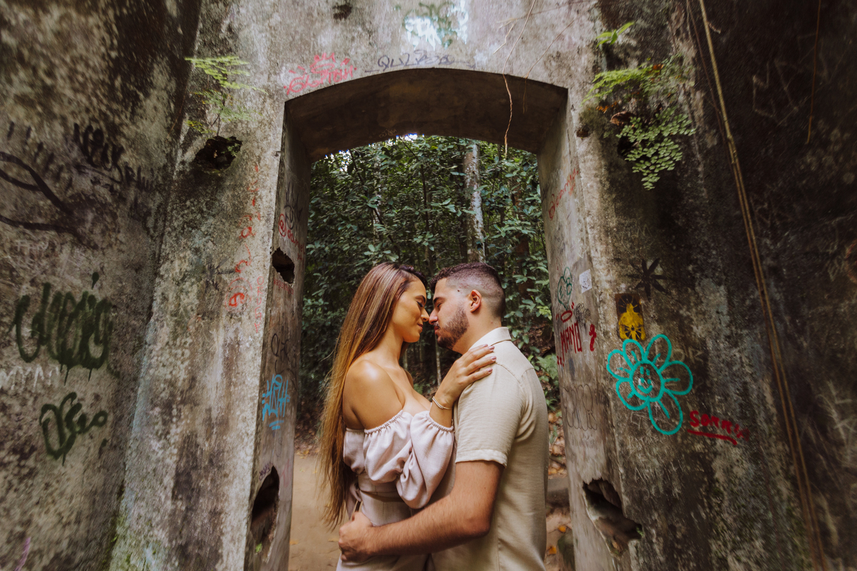 Ensaio Pré Casamento no Parque Lage - Jardim Botânico - RJ