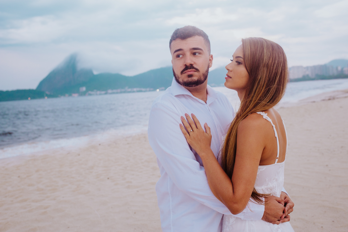Ensaio de Casal na Praia do Flamengo - RJ